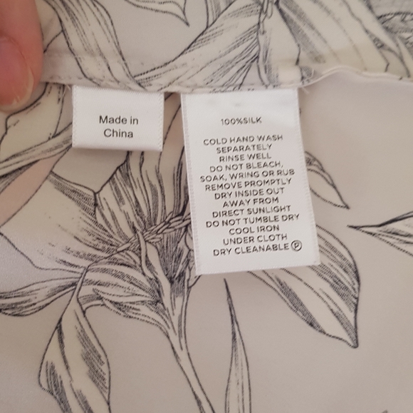 Sportscraft Floral Liberty Silk Shirt Button Down - Picture 3 of 9